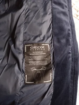 Parka Geox Azul Talla 38