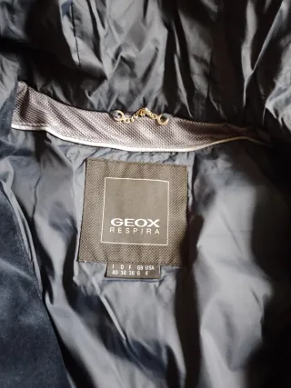 Parka Geox Azul Talla 38