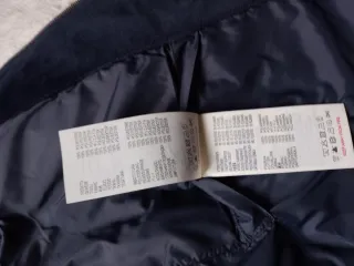 Parka Geox Azul Talla 38