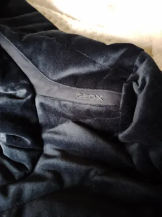 Parka Geox Azul Talla 38