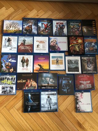 Pack Películas Blu-Ray Variadas