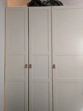 Armario 3 puertas Ikea blanco