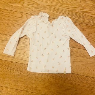 Maglia bimba manica lunga floreale