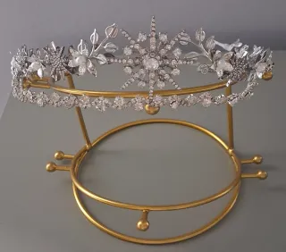 Tiara de Novia con Cristales