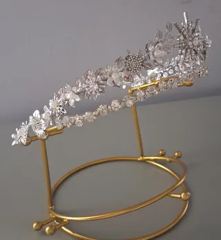 Tiara de Novia con Cristales