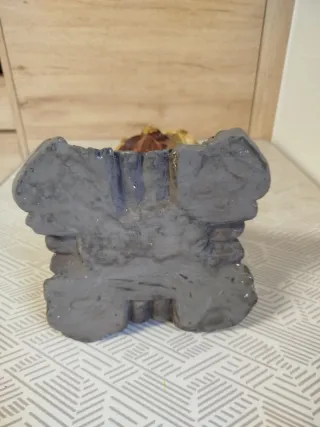 Muy antigua figura Sagrado Corazón de Jesús, Olot.