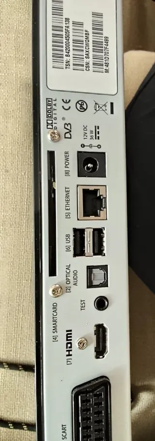 Decodificador Cisco HD 3D Dolby Digital