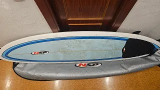 Tabla Surf Evolutiva NSP 6'8 + Quillas + Funda