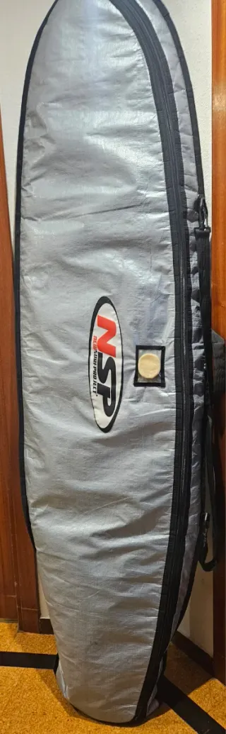 Tabla Surf Evolutiva NSP 6'8 + Quillas + Funda