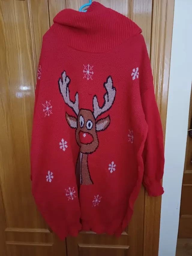 Jersey Reno Navidad Talla XXXL tallas grandes