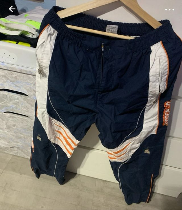 Chándal hombre azul y blanco