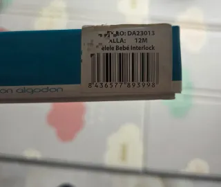 Pijama Don Algodon Talla 12 Meses Nuevo