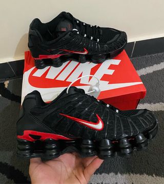 Nike Shox TL Talla 41 Negro/Rojo