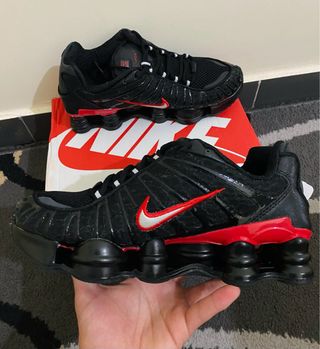 Nike Shox TL Talla 41 Negro/Rojo