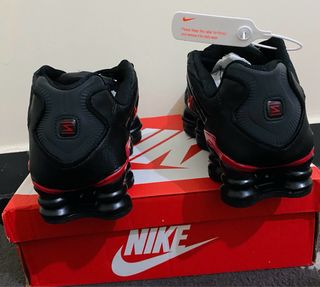 Nike Shox TL Talla 41 Negro/Rojo