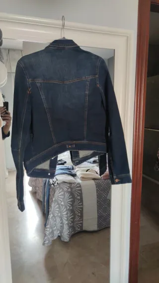 Chaqueta Vaquera Mujer Azul