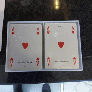 Carte da gioco professionali Masenghini