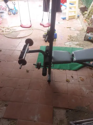 Banco de pesas multifunción