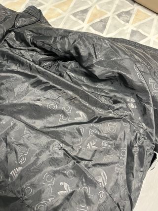 Abrigo Plumas Negro Adidas Talla S