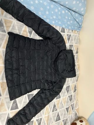 Abrigo Plumas Negro Adidas Talla S