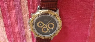 Reloj Thermidor Vintage Hombre Oro Marrón