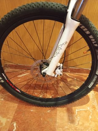 Orbea 26 Bicicleta Montaña Blanca