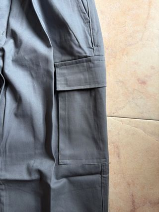 Pantalones de trabajo grises reflectantes