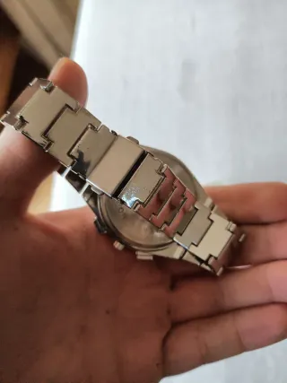 Orologio Uomo Sportivo Oro rosa Argento