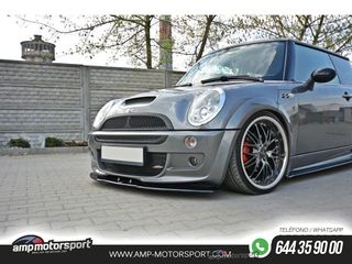 SPOILER / LIP DELANTERO PARA MINI R53 COOPER S JCW 2003-2006