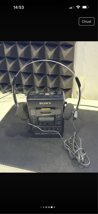 Walkman Sony Mega Bass WM-F2081