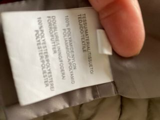 Elegante plumífero acolchado beige Talla XL