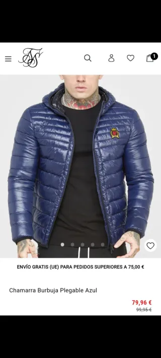 Vendo chaqueta siksilk original talla s nuevo