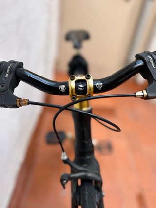 Bicicleta Urbana Fixie Negra Mate