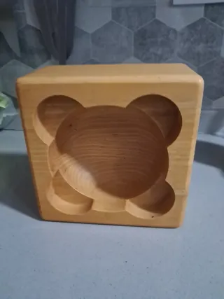 Bol cuenco Cascanueces Madera