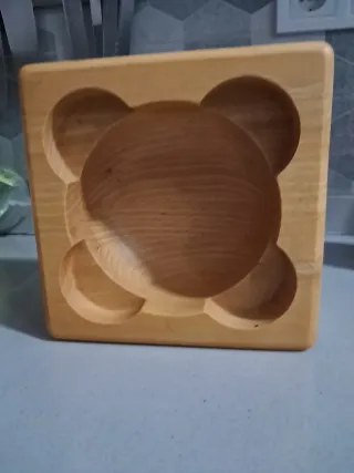 Bol cuenco Cascanueces Madera