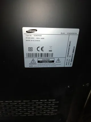 Televisor Samsung 46 Negro