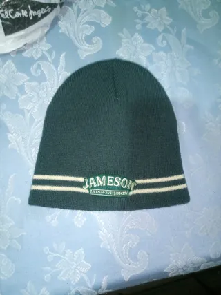 Gorro Jameson Verde y Blanco