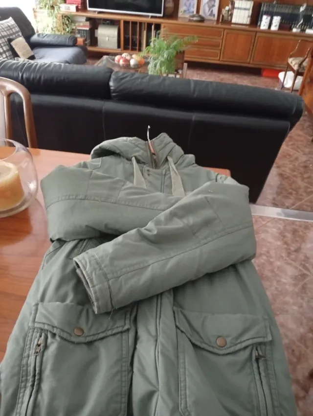 Parka militar verde