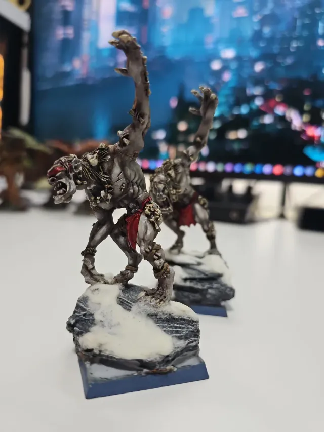 Reinos Ogro Warhammer pintura estudio profesional