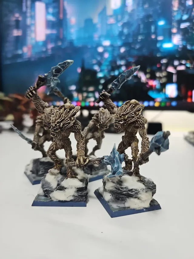 Reinos Ogro Warhammer pintura estudio profesional