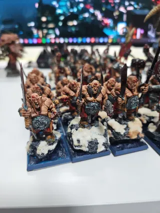 Reinos Ogro Warhammer pintura estudio profesional