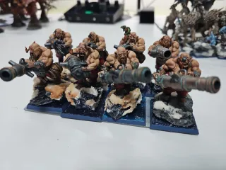 Reinos Ogro Warhammer pintura estudio profesional