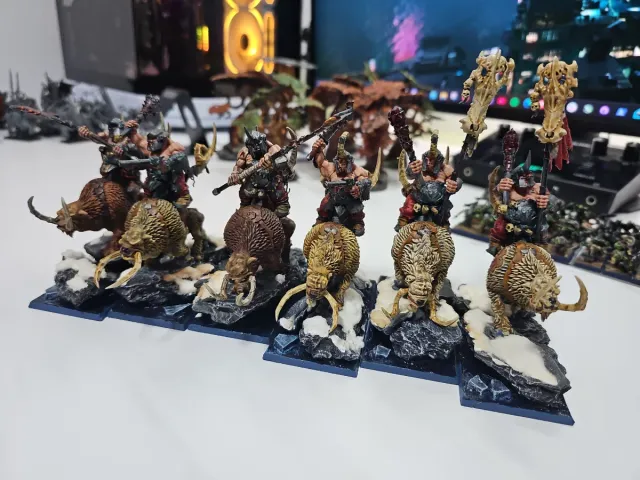 Reinos Ogro Warhammer pintura estudio profesional