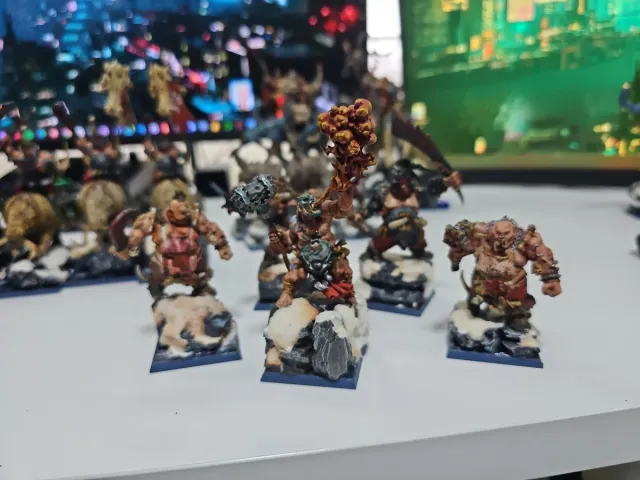 Reinos Ogro Warhammer pintura estudio profesional