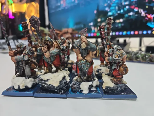 Reinos Ogro Warhammer pintura estudio profesional