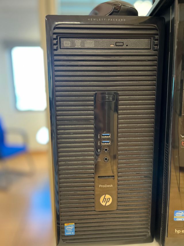 Ordenador HP i5 4gen ProDesk Negro