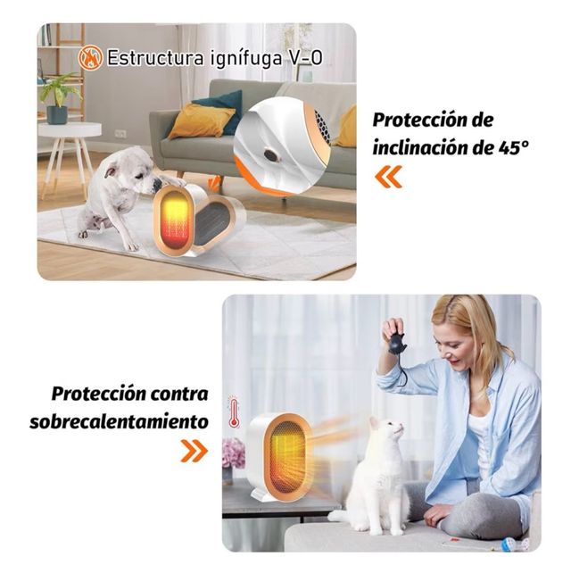 Calefactor Cerámico Bajo Consumo