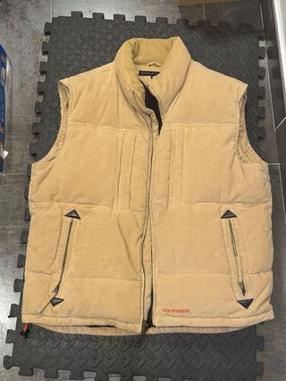 Chaleco Tommy Hilfiger (Vintage) Beige Corduroy