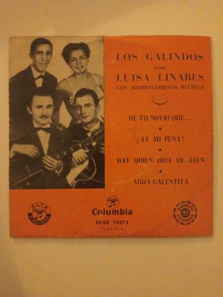 Los Galindos con Luisa Linares - Columbia ECGE 70
