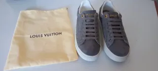 Zapatillas Louis Vuitton Grises y Blancas